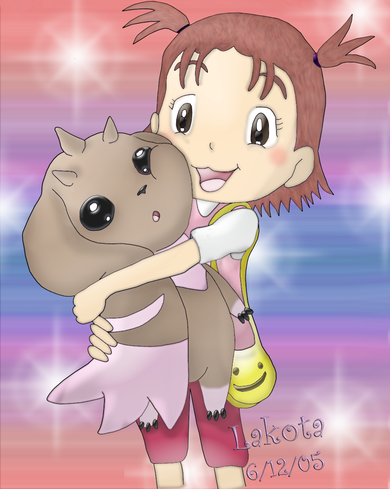 Suzy and Lopmon by funlakota