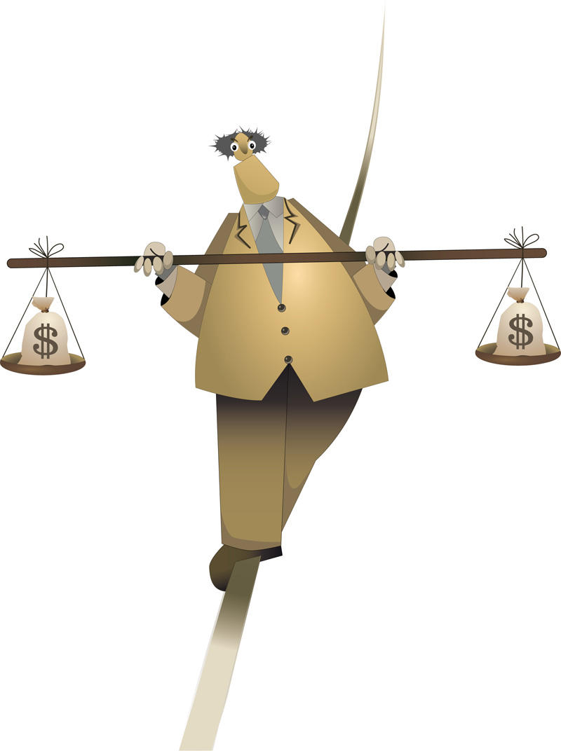 Balanced Businessman by disable54