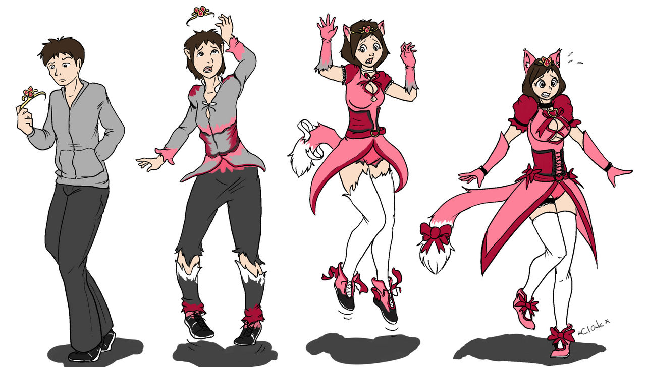 The colorful magical girl recreuitment drive by Halfwing