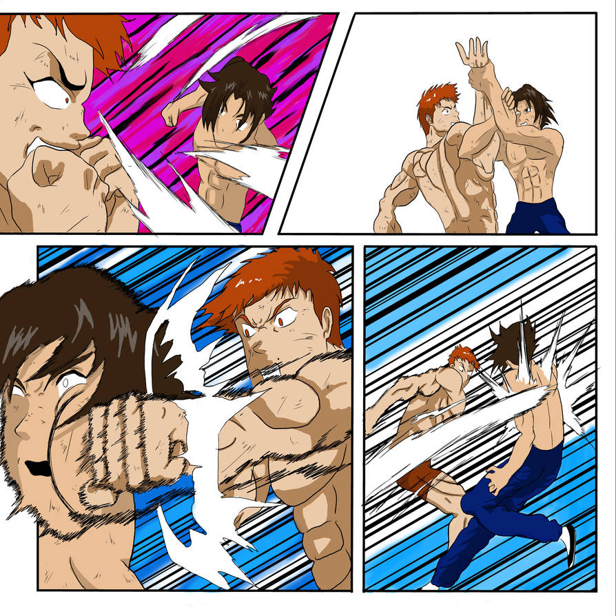 The Grappler Baki Vs Mightiest Disciple Kenichi By Theprodigyp5art
