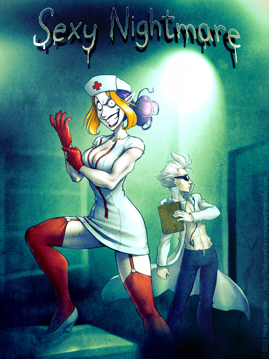 Fanservice day 2012: Sexy Nightmare by falingard