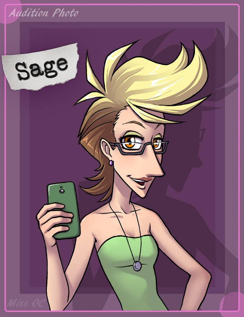 Miss OC Pageant Audition - Sage by falingard