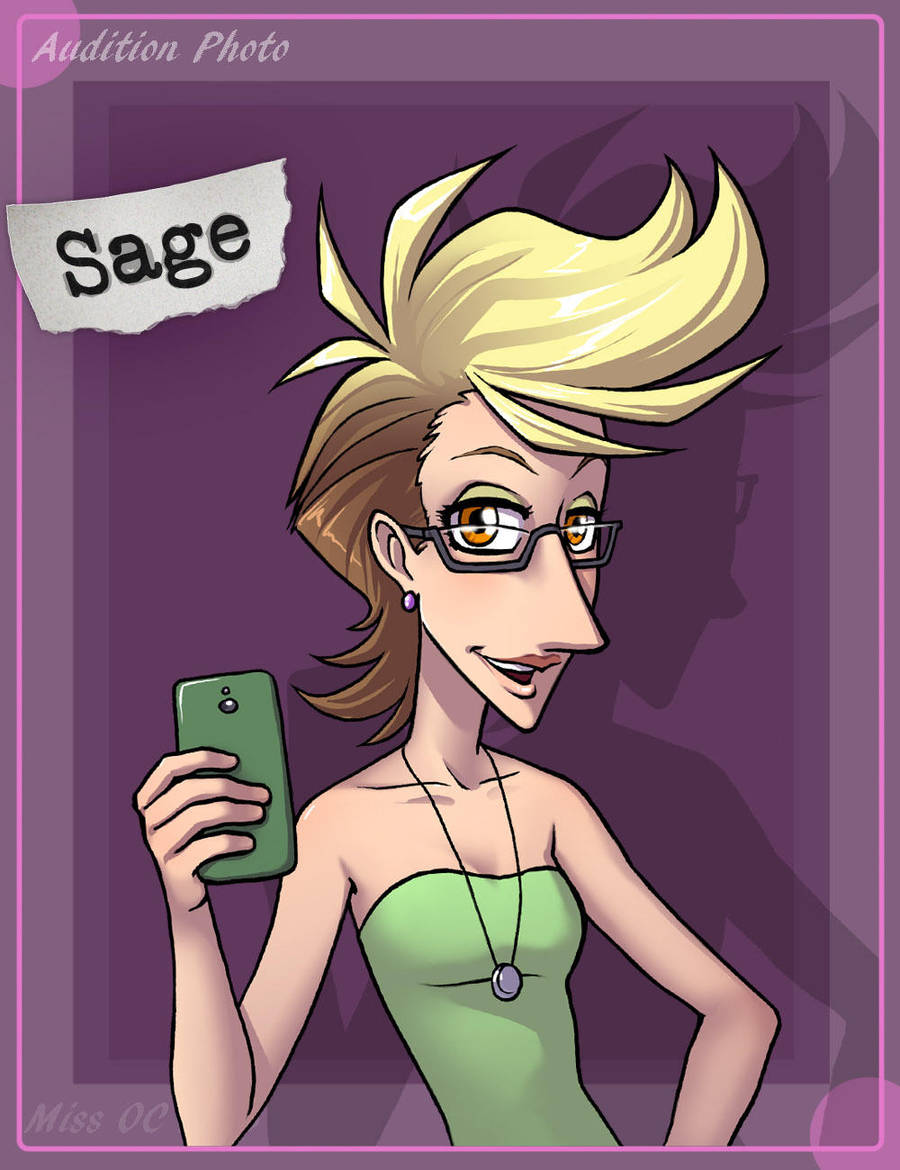 Miss OC Pageant Audition - Sage by falingard