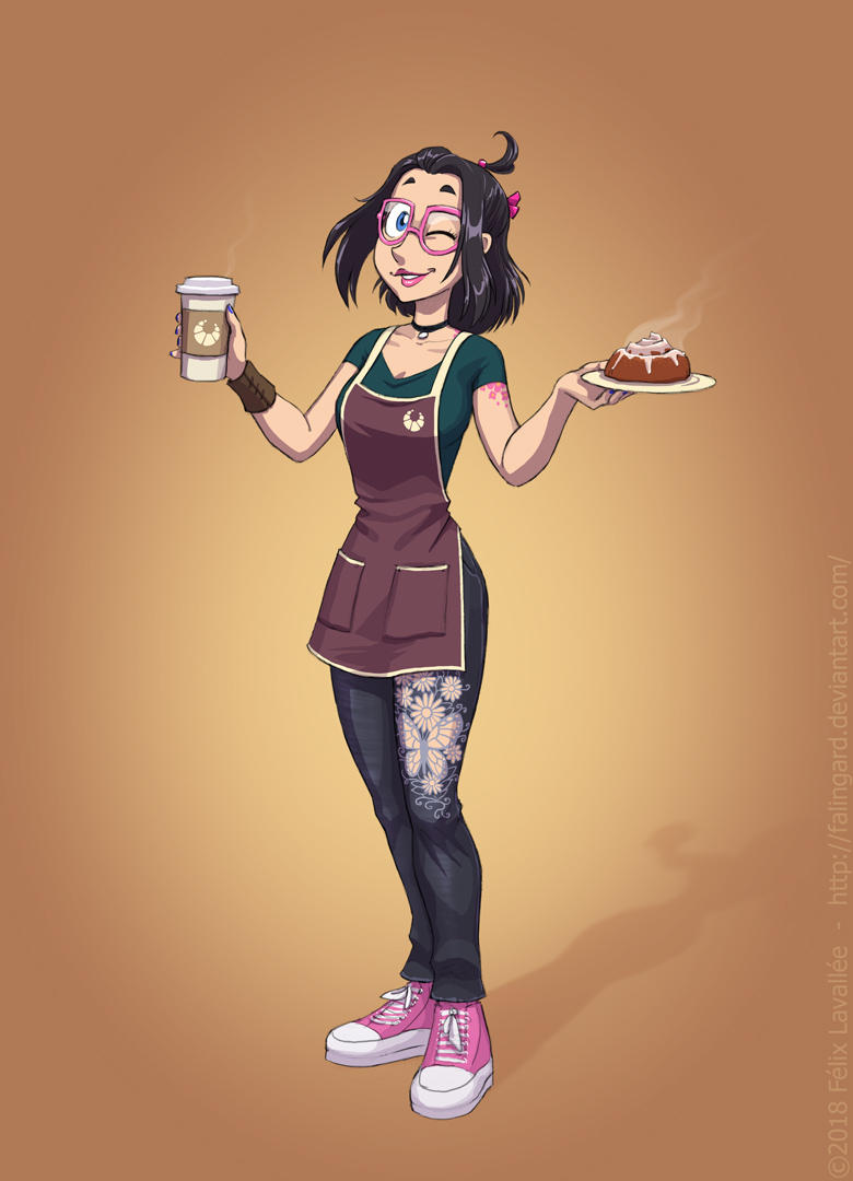 The Flaky Gene: Julie by falingard