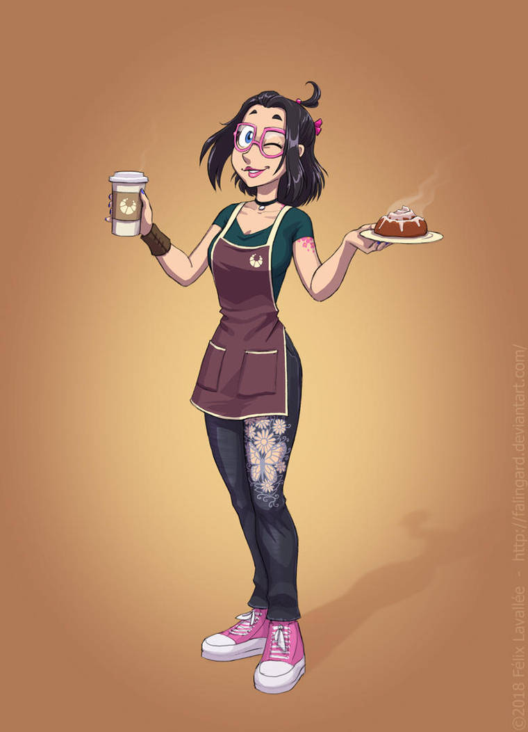 The Flaky Gene: Julie by falingard