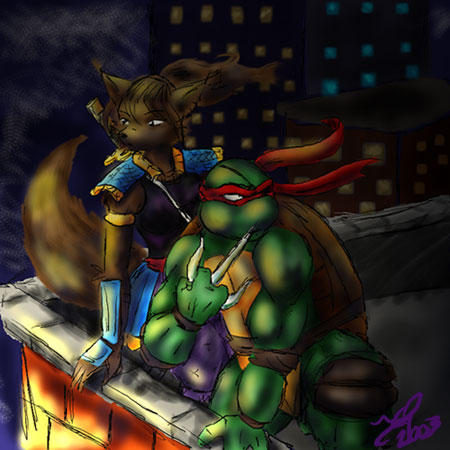Midnight Patrol - Turkituck by tmntart
