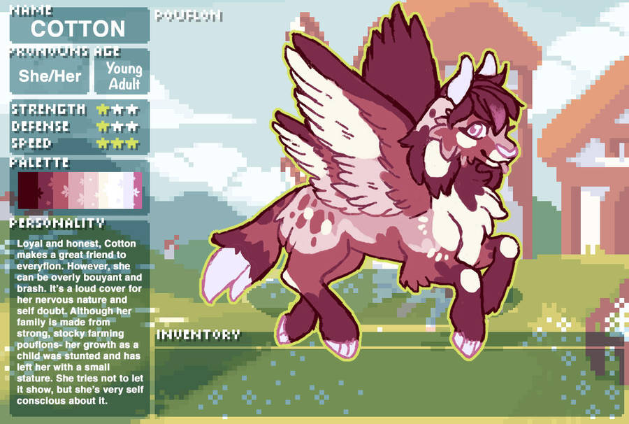 COTTON: Pouflon Registration Sheet by Kennaleecat