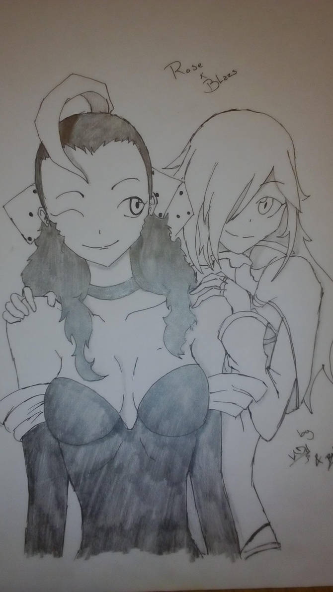 Rose x Blazs (FanArt for Genzoman) by BlazsVector