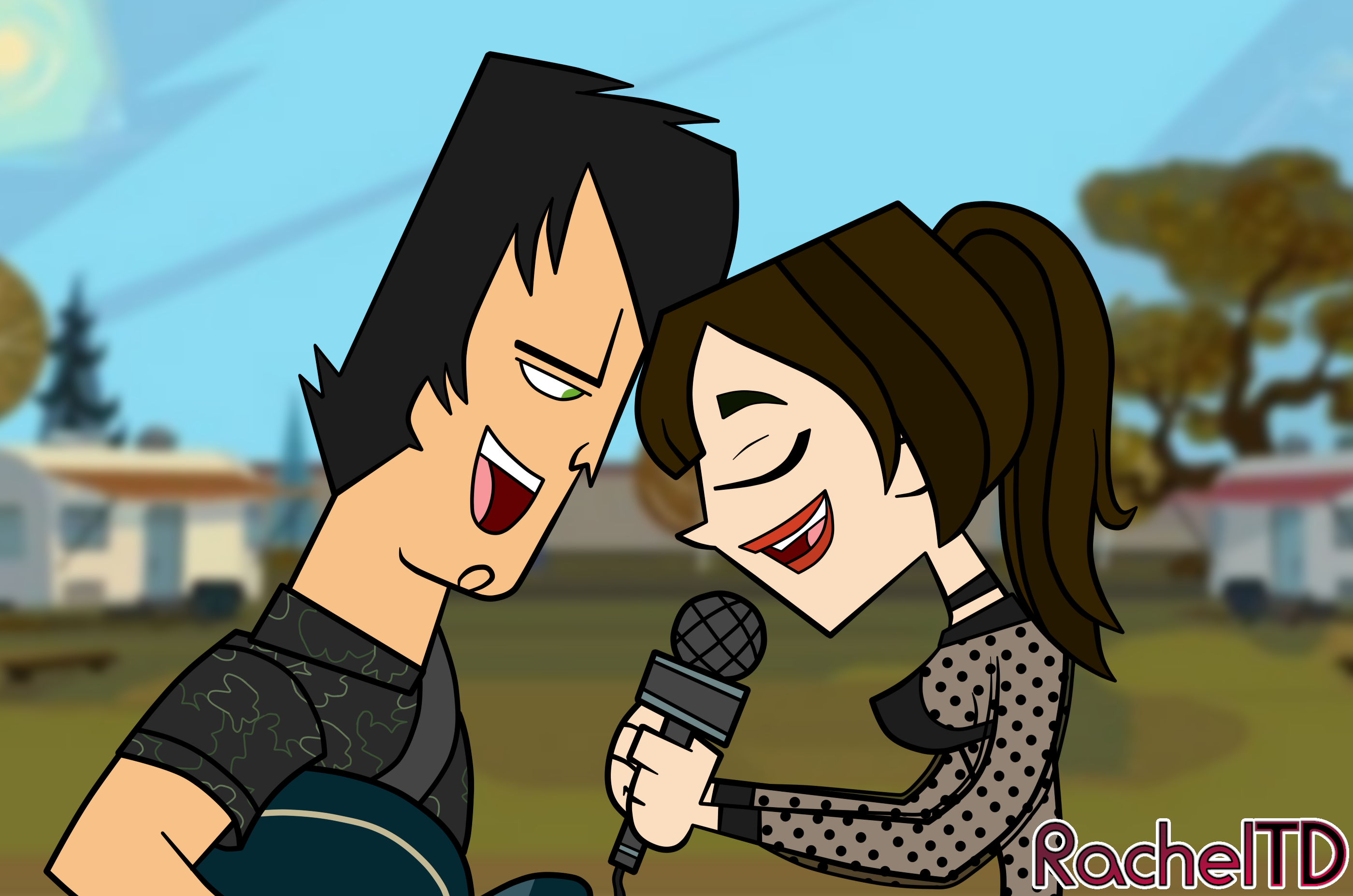 Gwen and Trent as Ally and Jack (A Star Is Born) by RachelTD on DeviantArt
