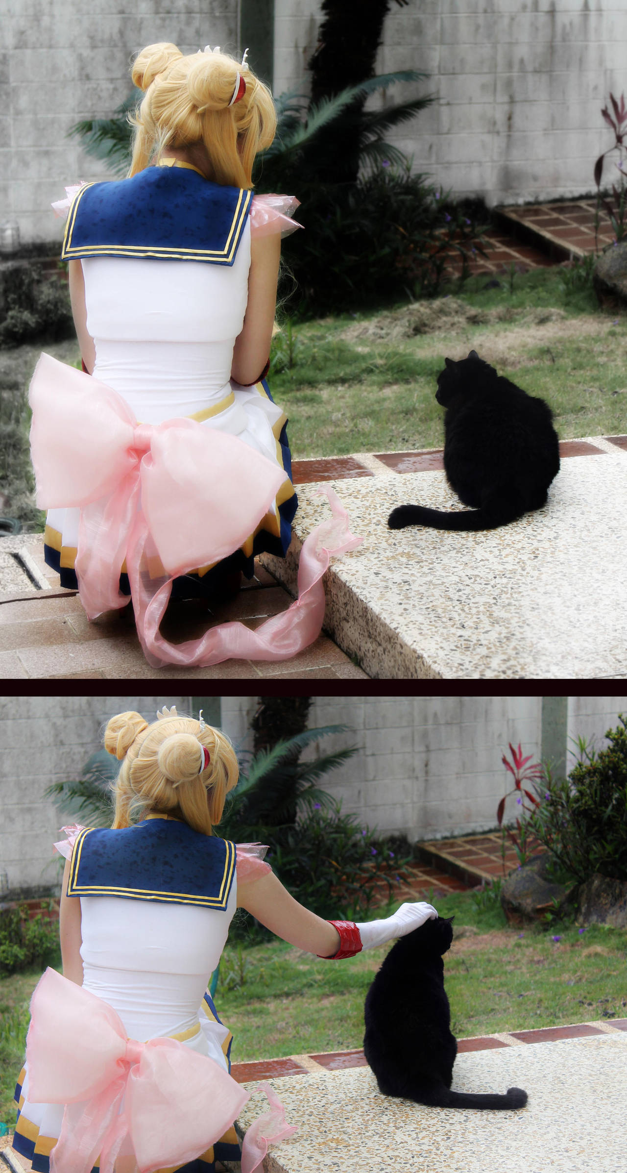 Super Sailor Moon and Luna Cosplay - Friendship by SailorMappy