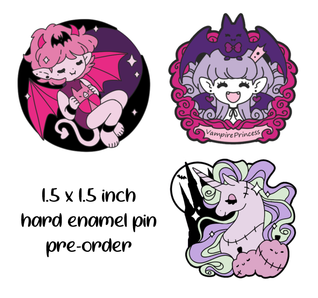 New Halloween pin pre orders by zambicandy