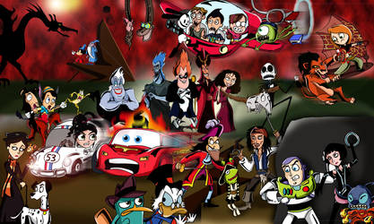 Disney Unleashed- Mega Crossover by xeternalflamebryx