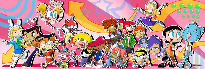 We are the Girls of Cartoon Network by xeternalflamebryx