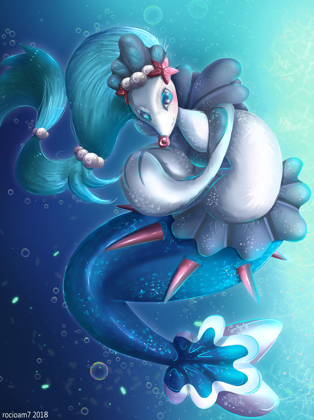 Primarina Shiny By Rocioam7 On DeviantArt primarina-shiny-by-rocioam7-on-deviantart
