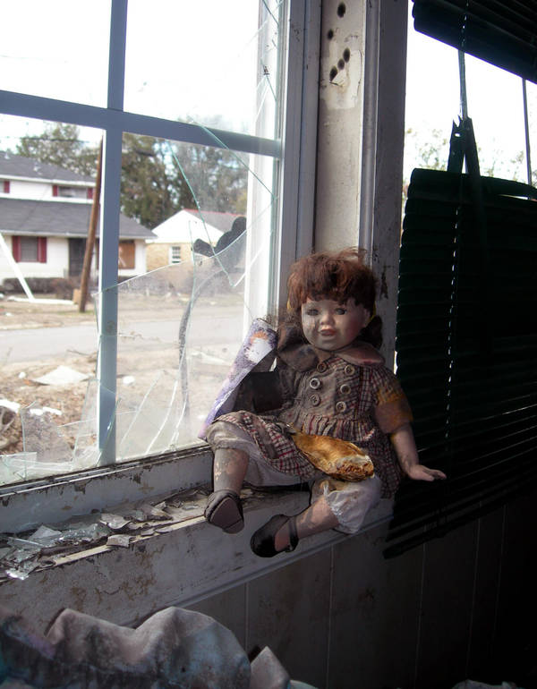 Doll in Window by Kicks02