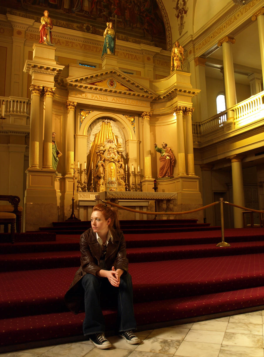 Erin at St.Louis Cathdral by Kicks02