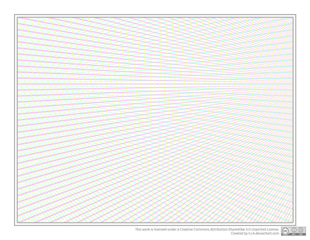 3d grid three point perspective graph paper by t j k on perspective graph paper