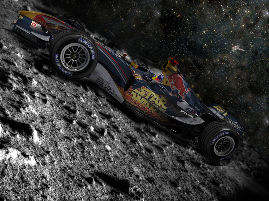 RedBull Racing on the Moon by TheDahie