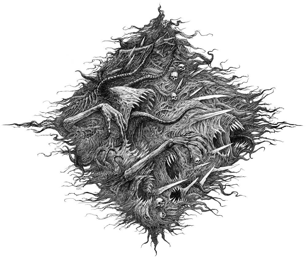 Coprobaptized_Cunthunter EP cover art by Skirill