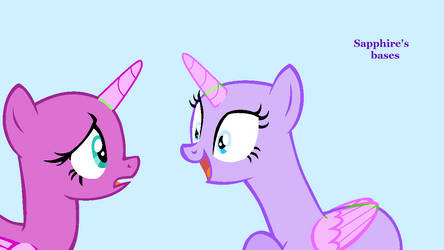 mlp base: please stop..your scaring me by SapphireScarletta