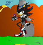 demon kaito shadow by scourgethehedgehog1