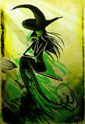 Elphaba - Defying Gravity by Culpeo-Fox