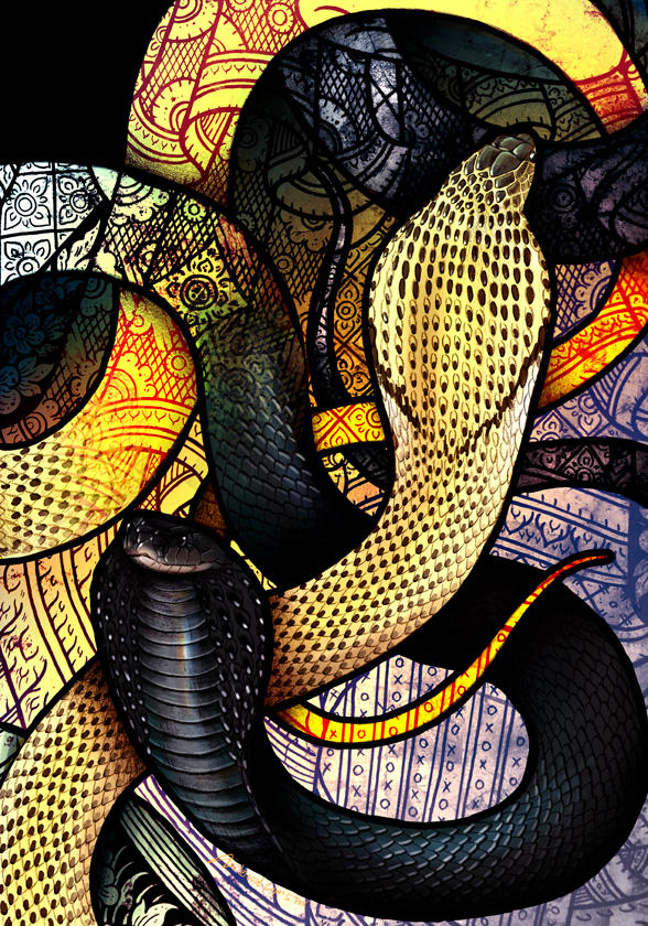 Equatorial Spitting Cobra by Culpeo-Fox