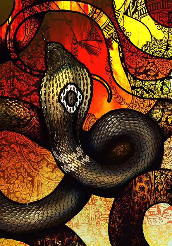 Monocled Cobra by Culpeo-Fox
