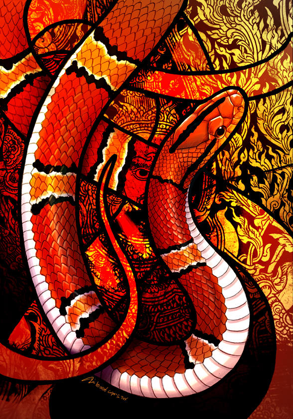 Broad Banded Bamboo Racer by Culpeo-Fox