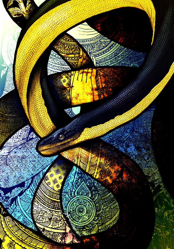 Yellow-Bellied Sea Snake by Culpeo-Fox