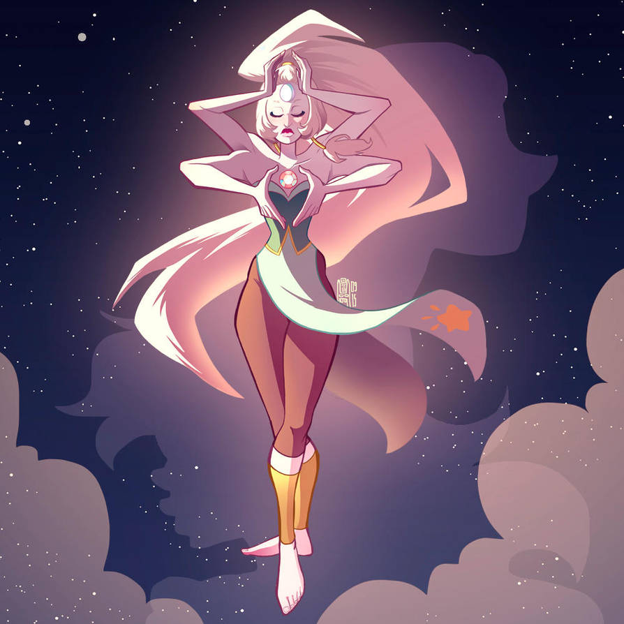 I loose the original archive of  this 8)))) But hope you like it Opal is my favourite fusion of Steven Universe
