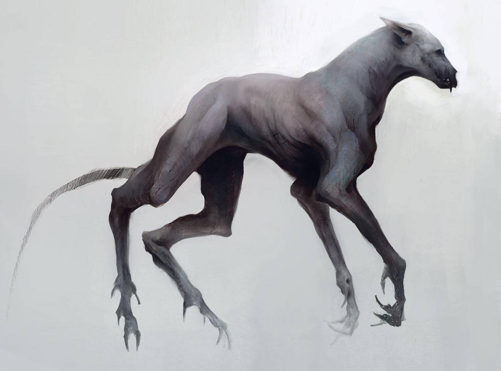 Demon hound by Ketunleipaa
