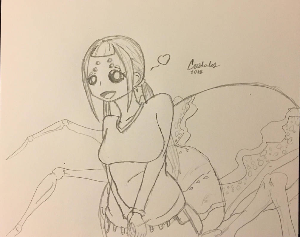 The Arachne Girl Next Door by CrotalusArt