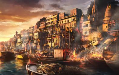Burning Ghats by JonasDeRo