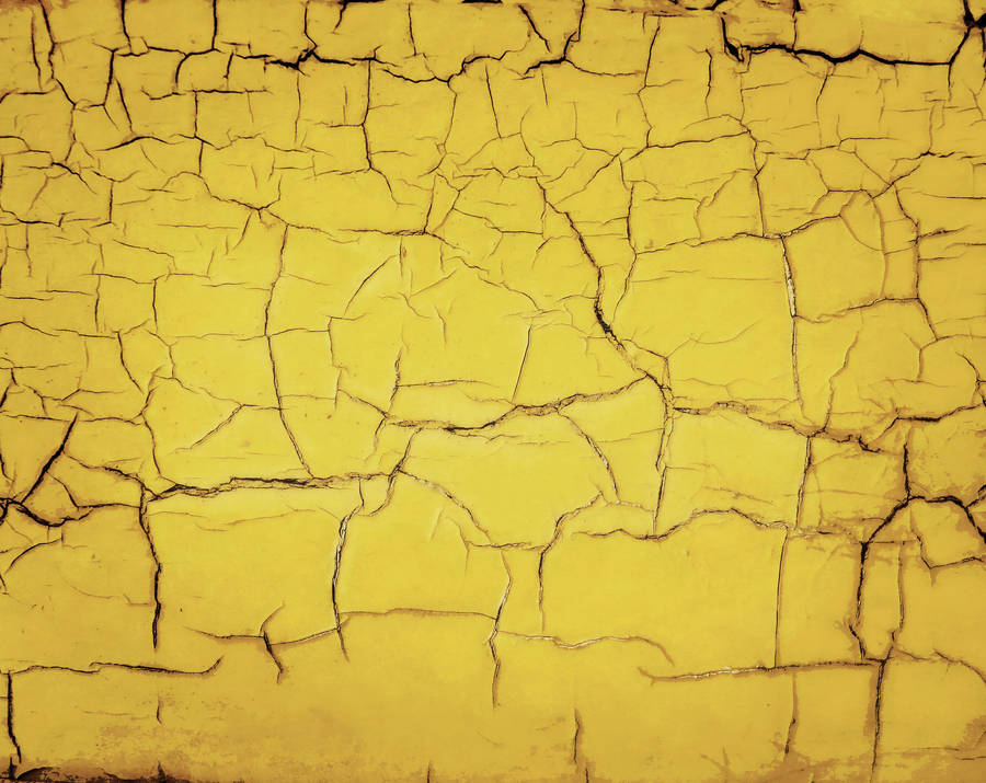 yellow cracks texture by ftourini-stock