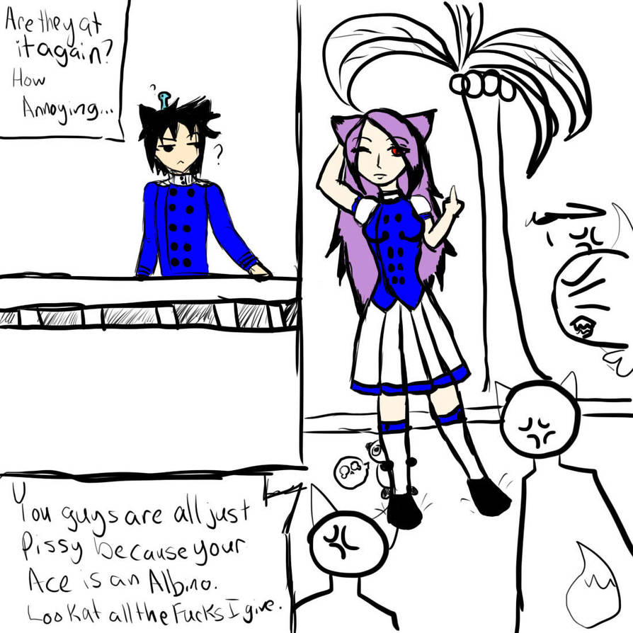 Kawasune and Fleance by The-Cutie-Kitsune