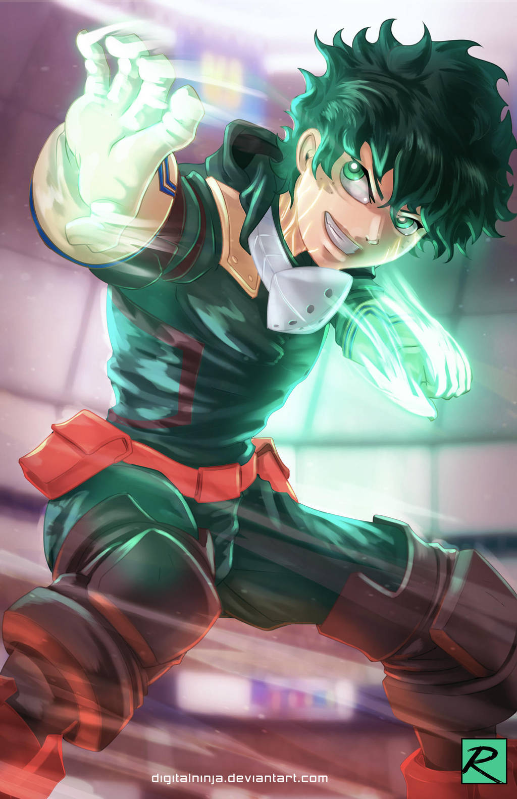 Midoriya - My Hero Academia by digitalninja on DeviantArt