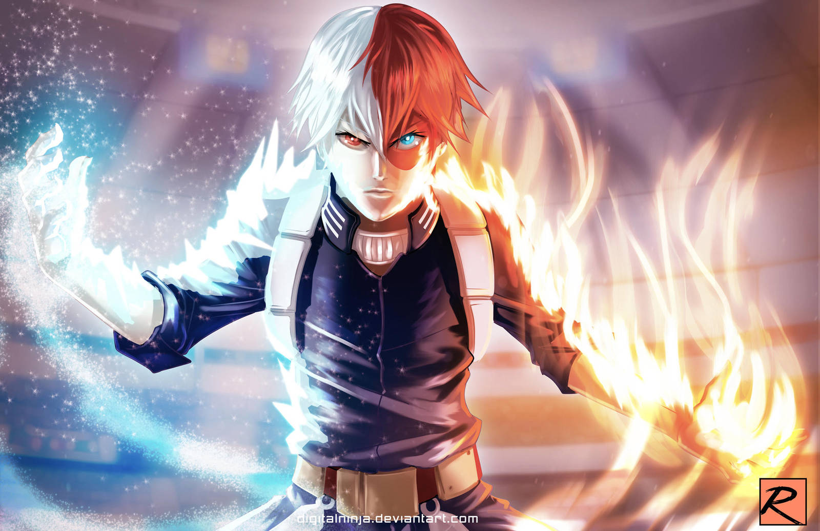 Todoroki My Hero Academia by digitalninja on DeviantArt