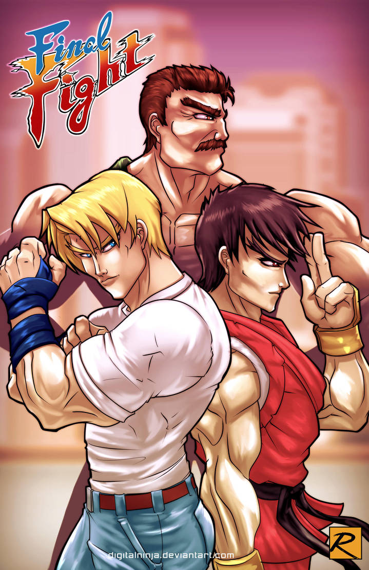 Final Fight - Main Crew by digitalninja
