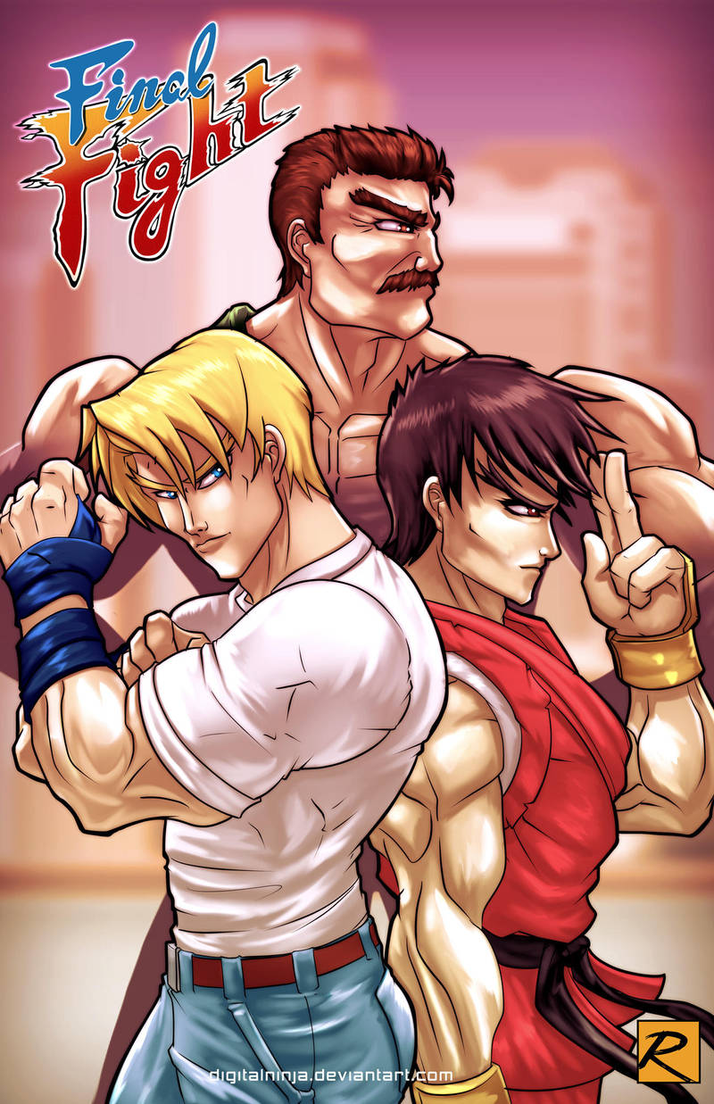 Final Fight - Main Crew by digitalninja