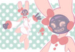 (sold) BUNN-1 HELP-A-LOT robot bun Adopt by royalraptors