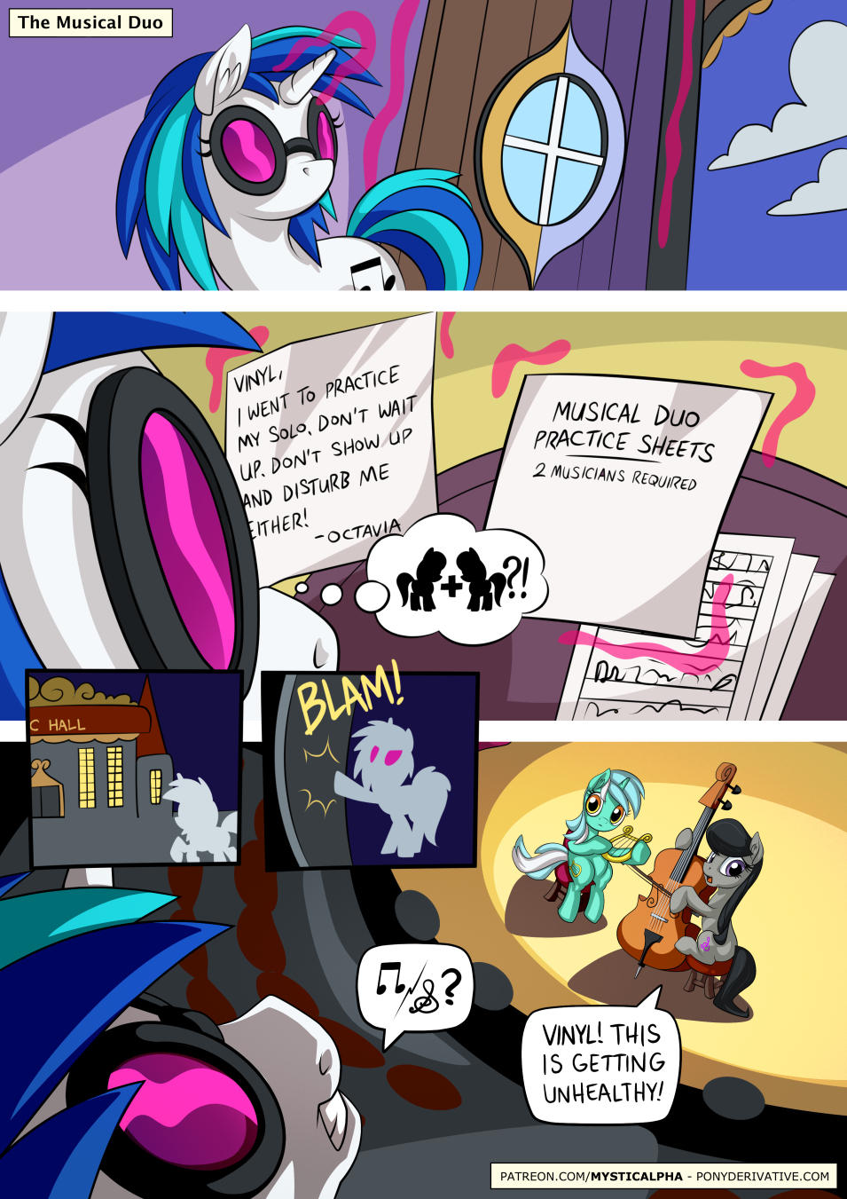The Musical Duo by mysticalpha