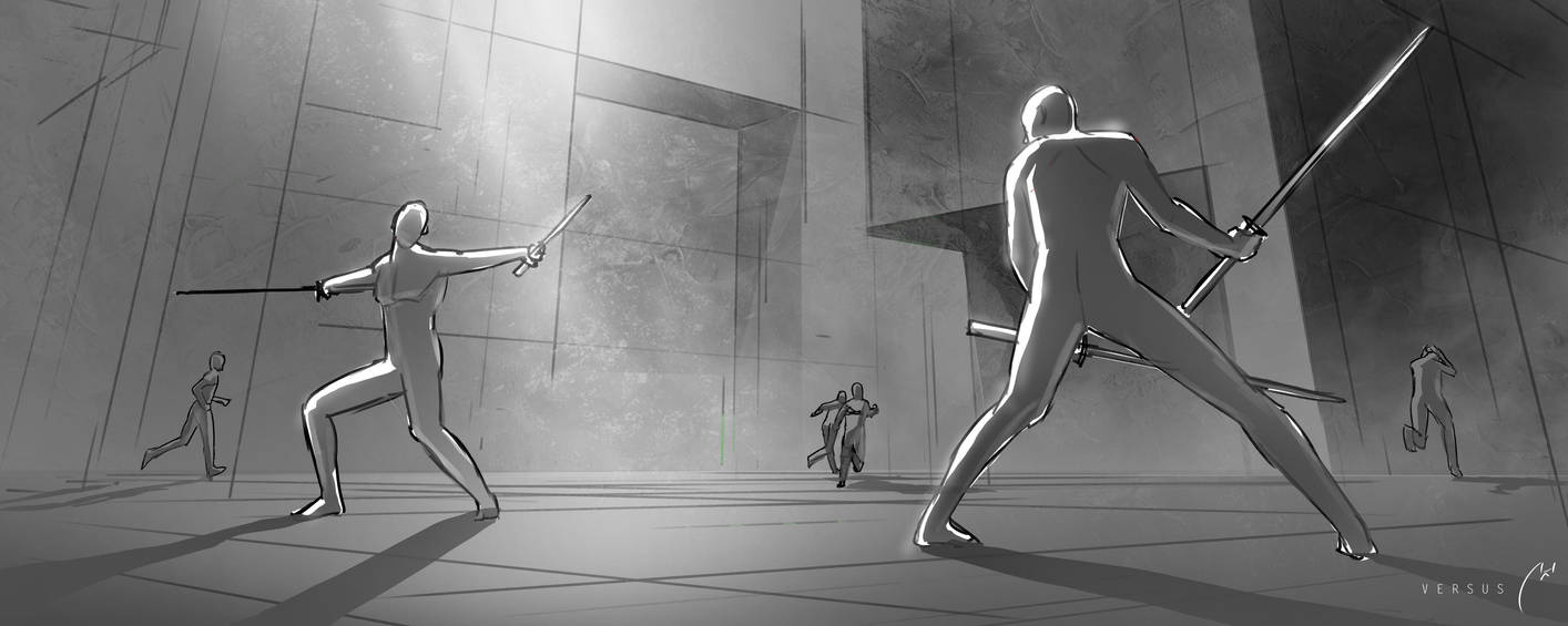 Versus (work in progress: values) by xistenceimaginations Versus (work in progress: values) by xistenceimaginations
