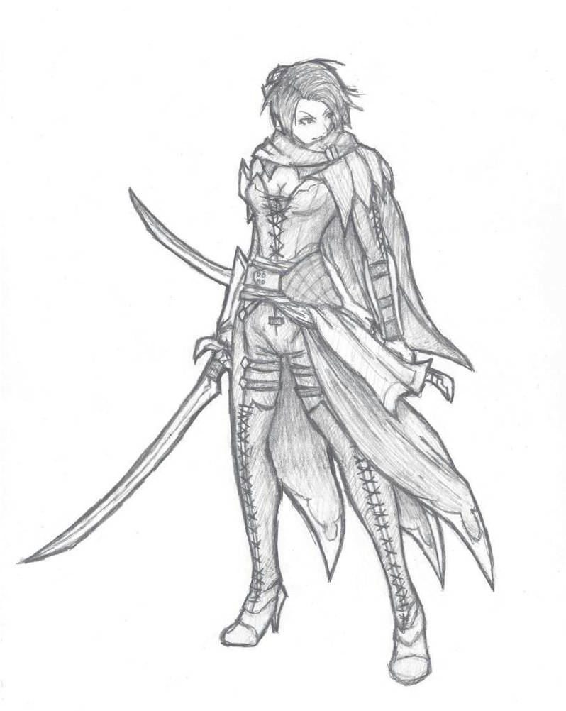 Female Swordsman by Aetruis on DeviantArt