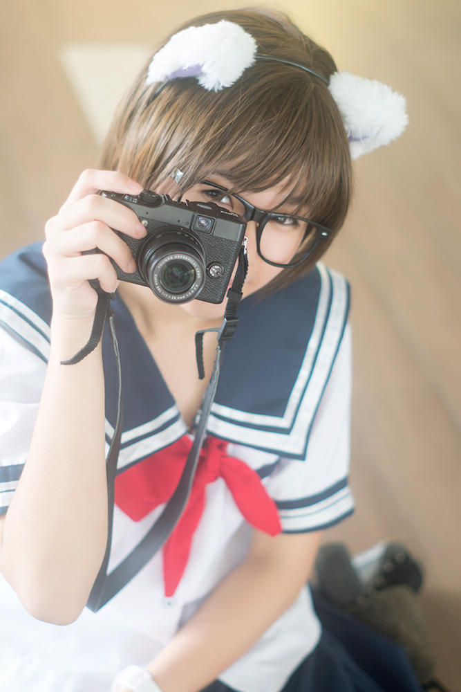 Nekomimi Camera Girl by thatpentaxguy