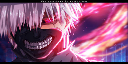 Tokyo Ghoul - Kaneki by DesignerRenan