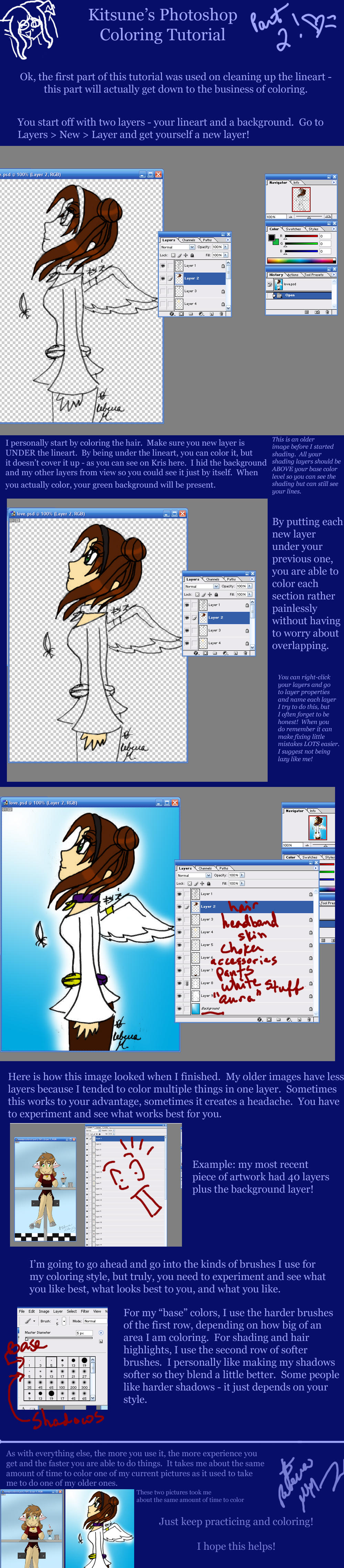 Photoshop Coloring Tutorial 2 by Kitsune-Fox17