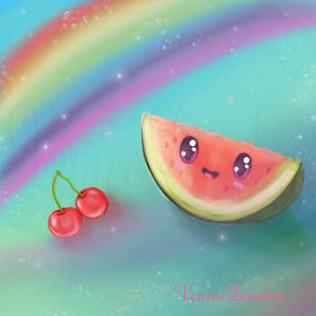 My lil' watermelon by ShadowsRomance