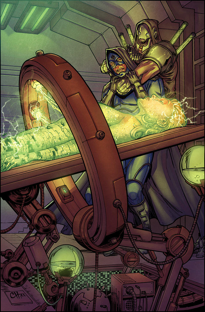 TRAVELER 8 Cover Colors by RyanLord