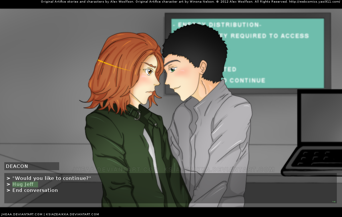 Artifice - FAKE Visual Novel screenshot by ksiazeAikka